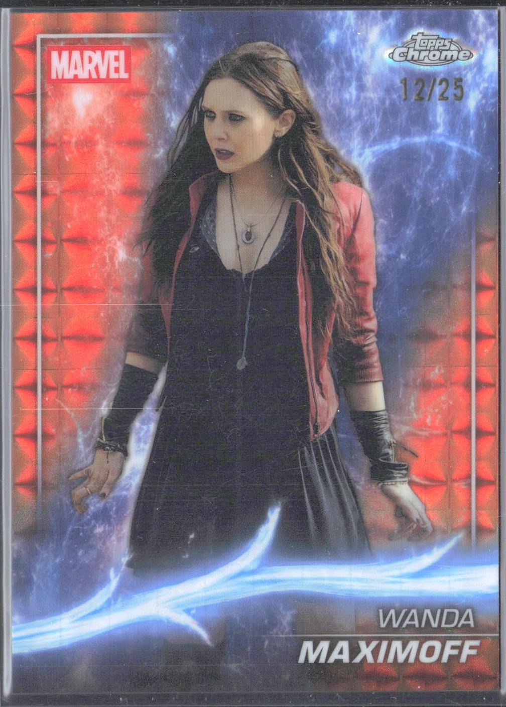 Wanda Maximoff [Orange Geometric Refractor] #52