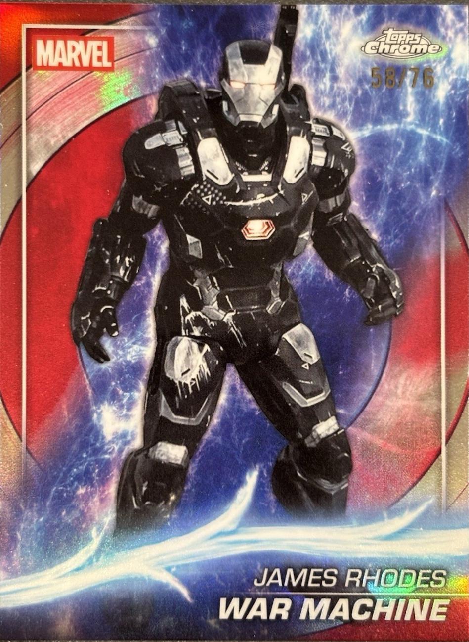 War Machine [Captain America Refractor] #64