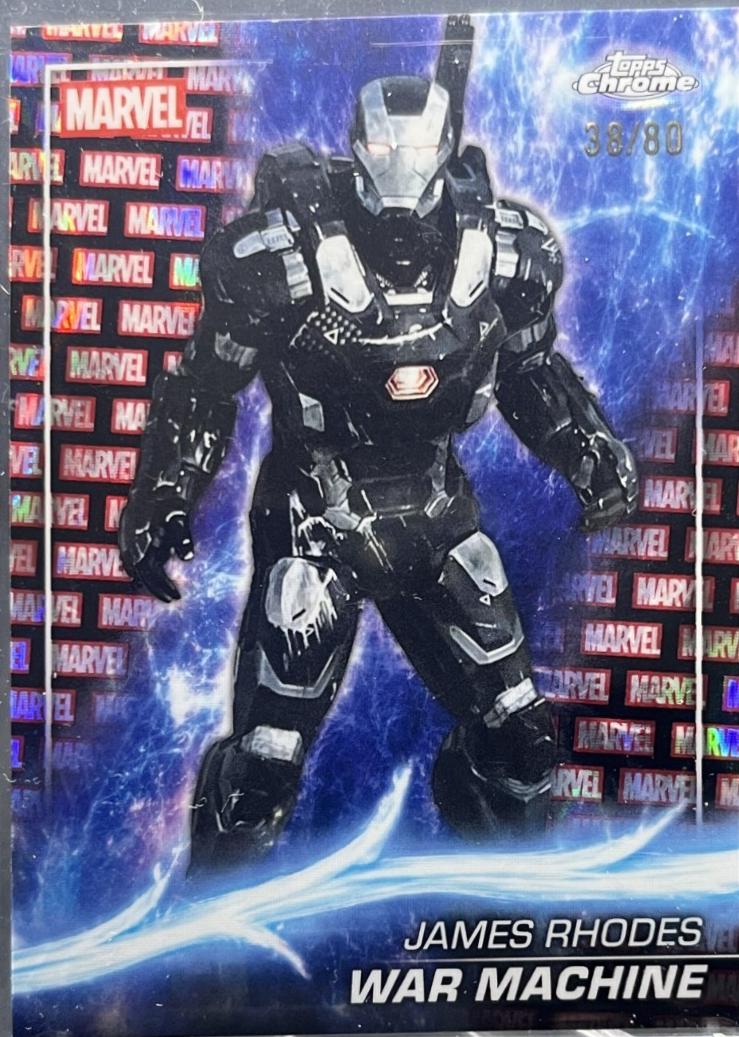 War Machine [Marvel Red Black Lava Refractor] #64