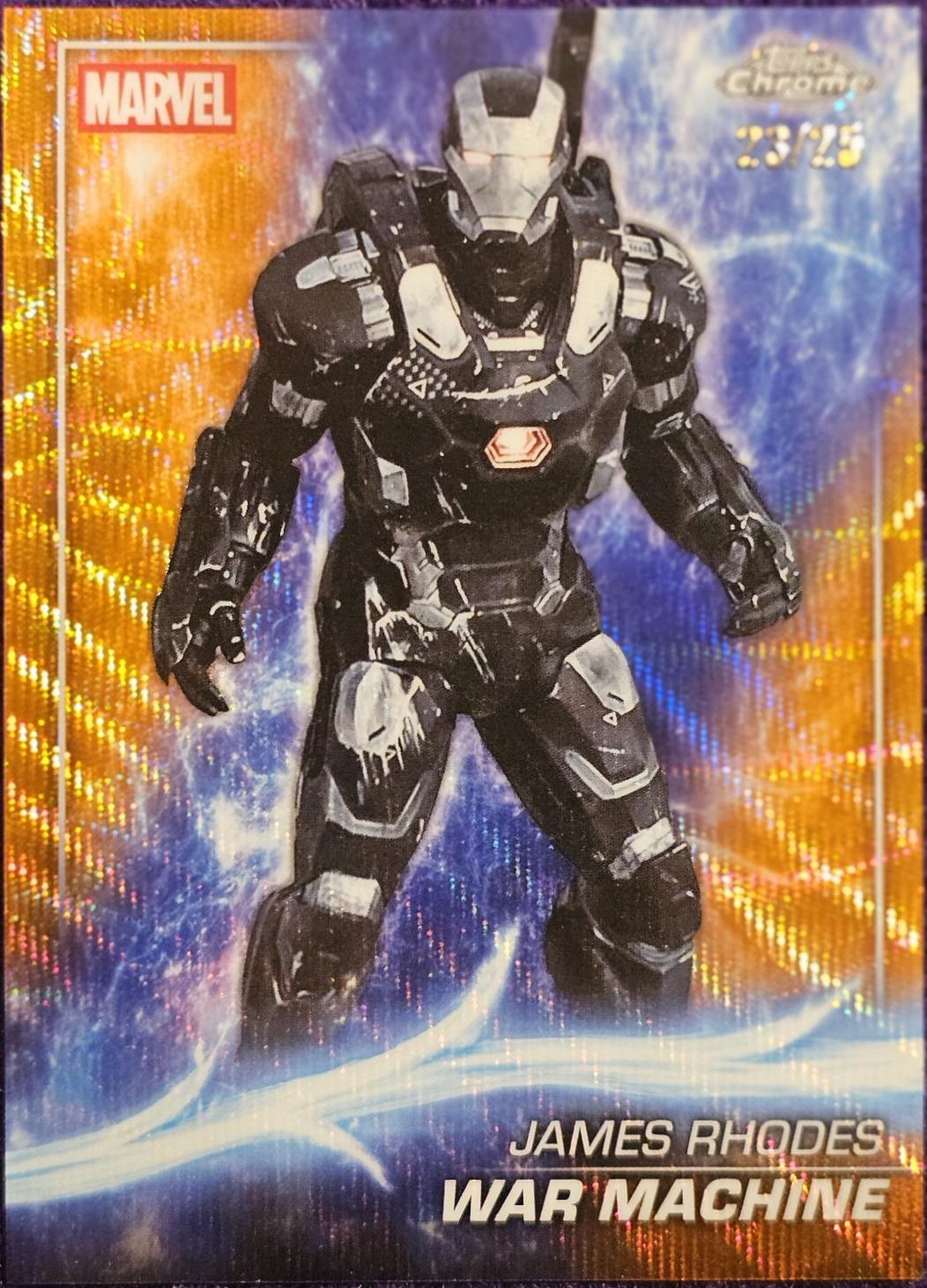 War Machine [Orange Wave Refractor] #64