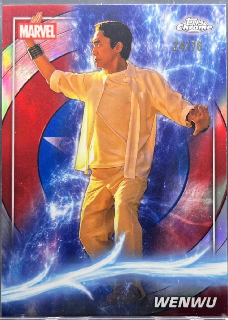 Wenwu [Captain America Refractor] #112