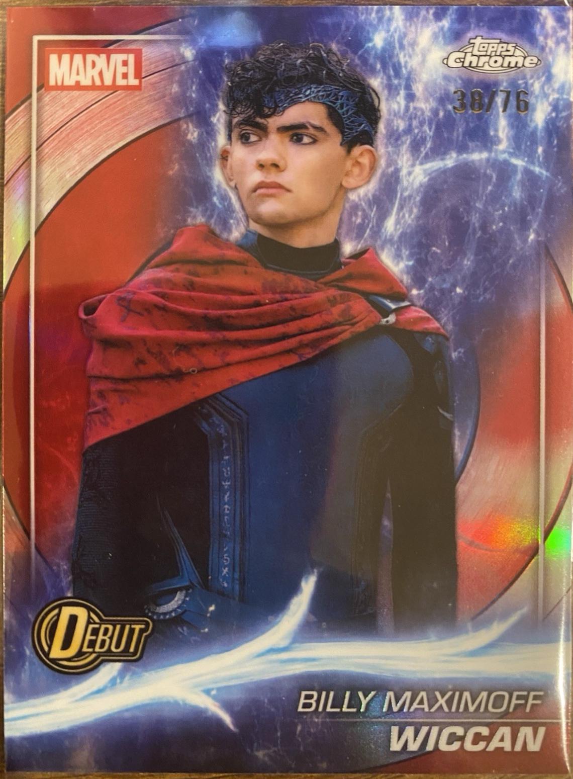 Wiccan [Captain America Refractor] #165