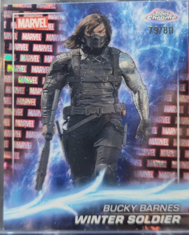Winter Soldier [Black Refractor] #38
