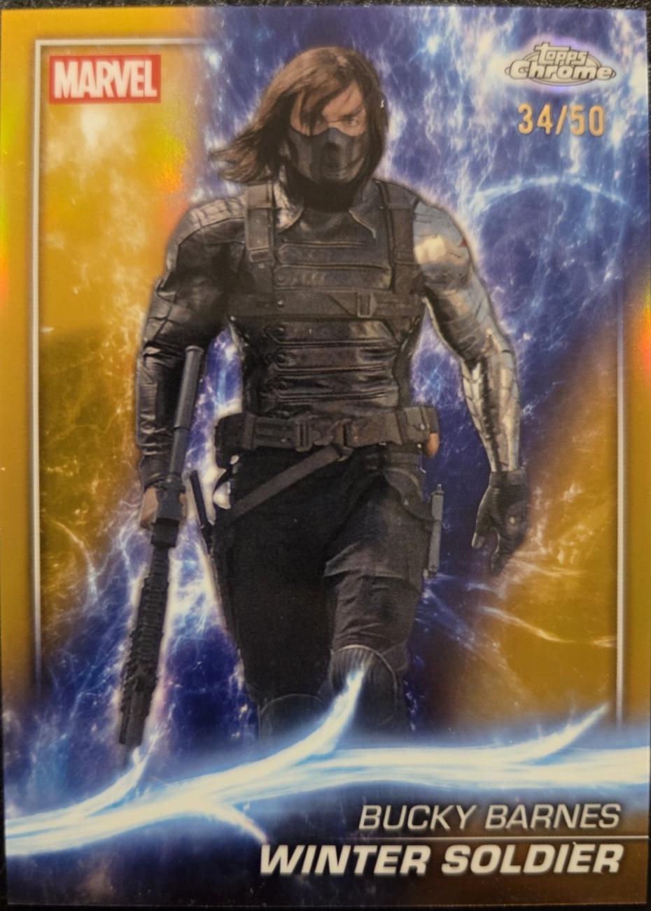 Winter Soldier [Gold Refractor] #38