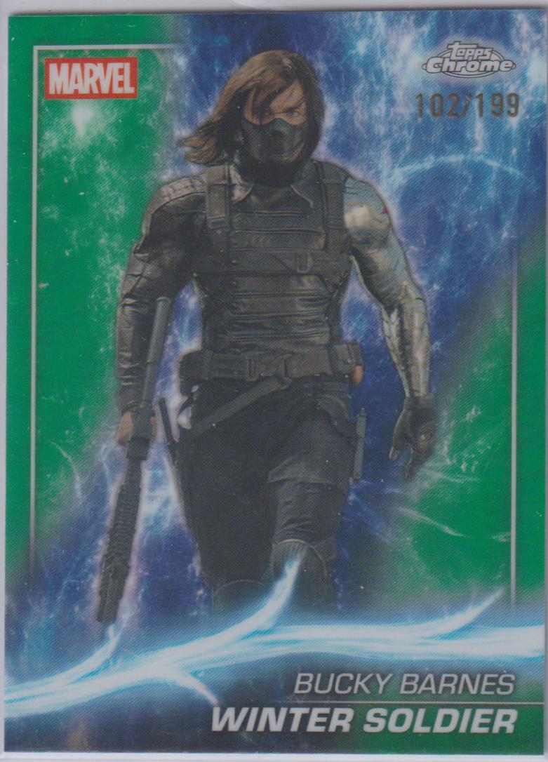 Winter Soldier [Green Refractor] #38