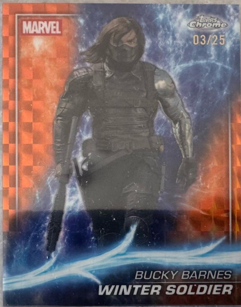 Winter Soldier [Orange Geometric Refractor] #38