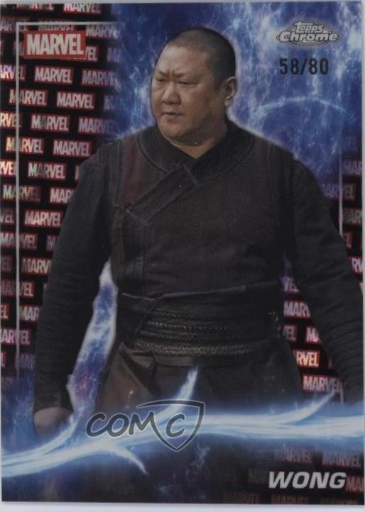 Wong [Marvel Red Black Lava Refractor] #67
