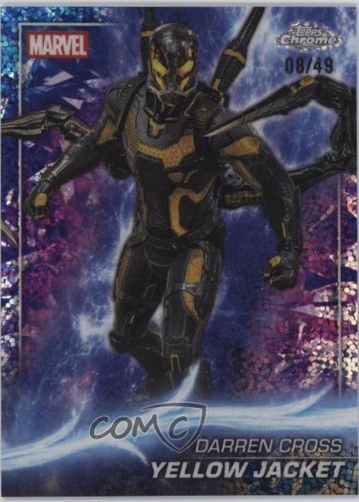 Yellow Jacket [Ms Marvel Speckle Refractor] #60