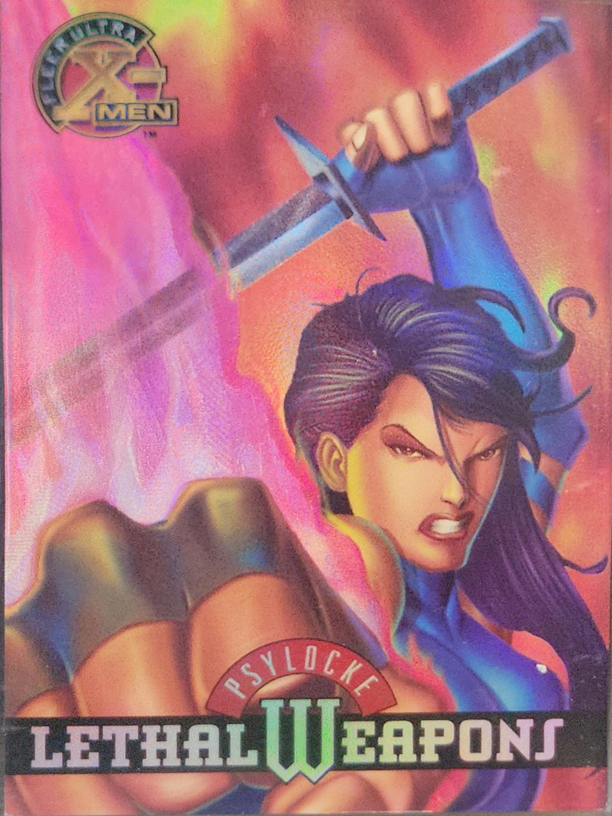 Psylocke [Lethal Weapons Holo-Flash] #7