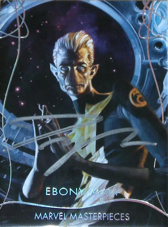 Ebony Maw [Autograph] #54