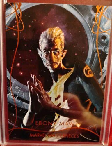 Ebony Maw [Legendary Orange Foil] #54