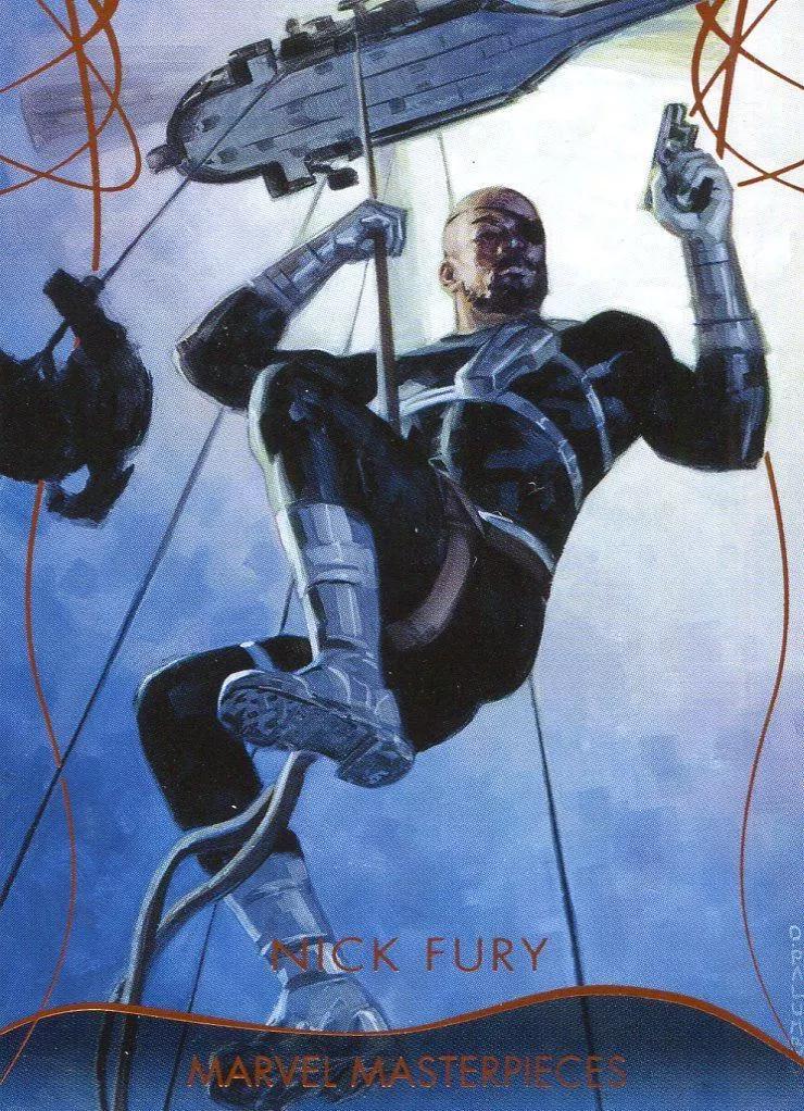 Nick Fury [Legendary Orange Foil] #52