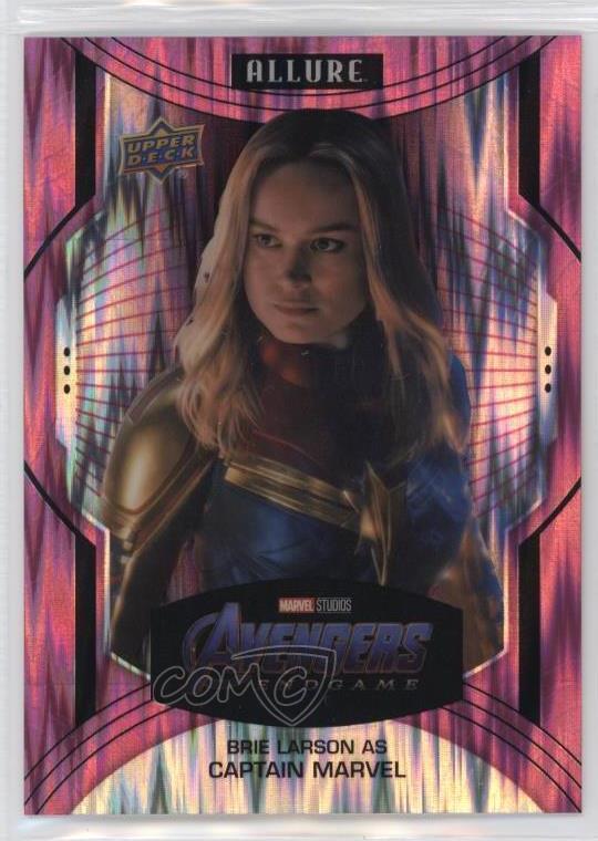 Brie Larson As Captain Marvel [Pink] #150