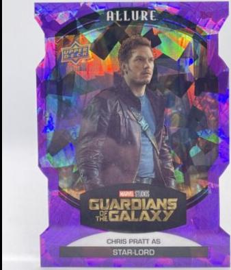 Chris Pratt as Star-Lord [Purple Die Cut] #29