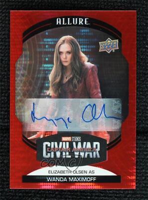 Elizabeth Olsen as Wanda Maximoff [Red Auto] #51