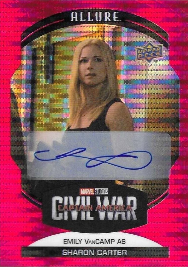 Emily VanCamp as Sharon Carter [Red Auto] #45