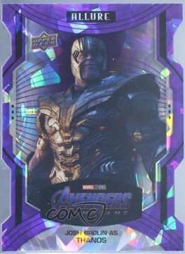 Josh Brolin as Thanos [Purple Die Cut] #147