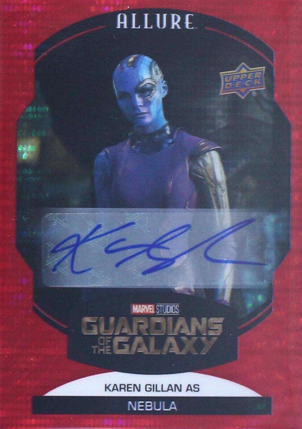 Karen Gillan as Nebula [Red Auto] #31