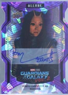 Pom Klementieff as Mantis [Purple Die Cut Auto] #136