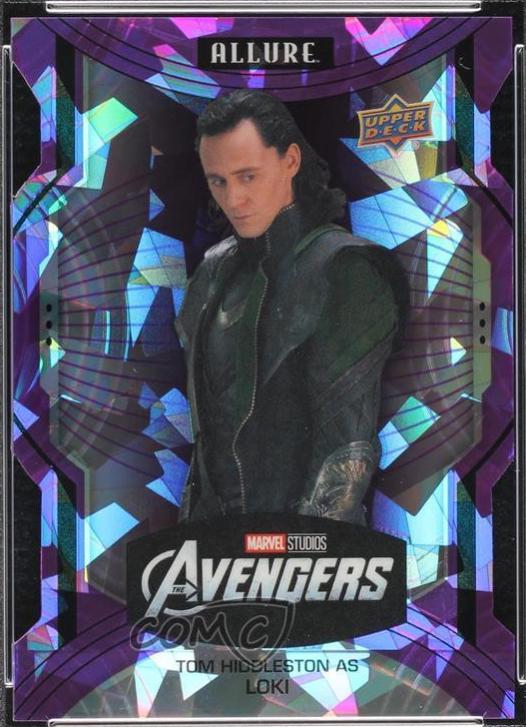 Tom Hiddleston as Loki [Purple Die Cut] #148