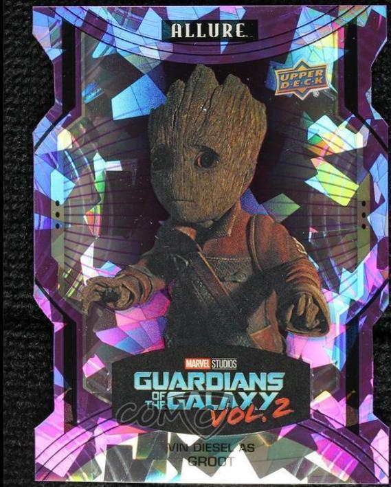 Vin Diesel as Groot [Purple Die Cut] #102