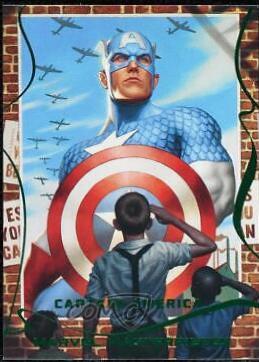 Captain America [Green Foil] #90