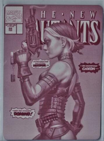 Domino [Variant Cover Plate] #3