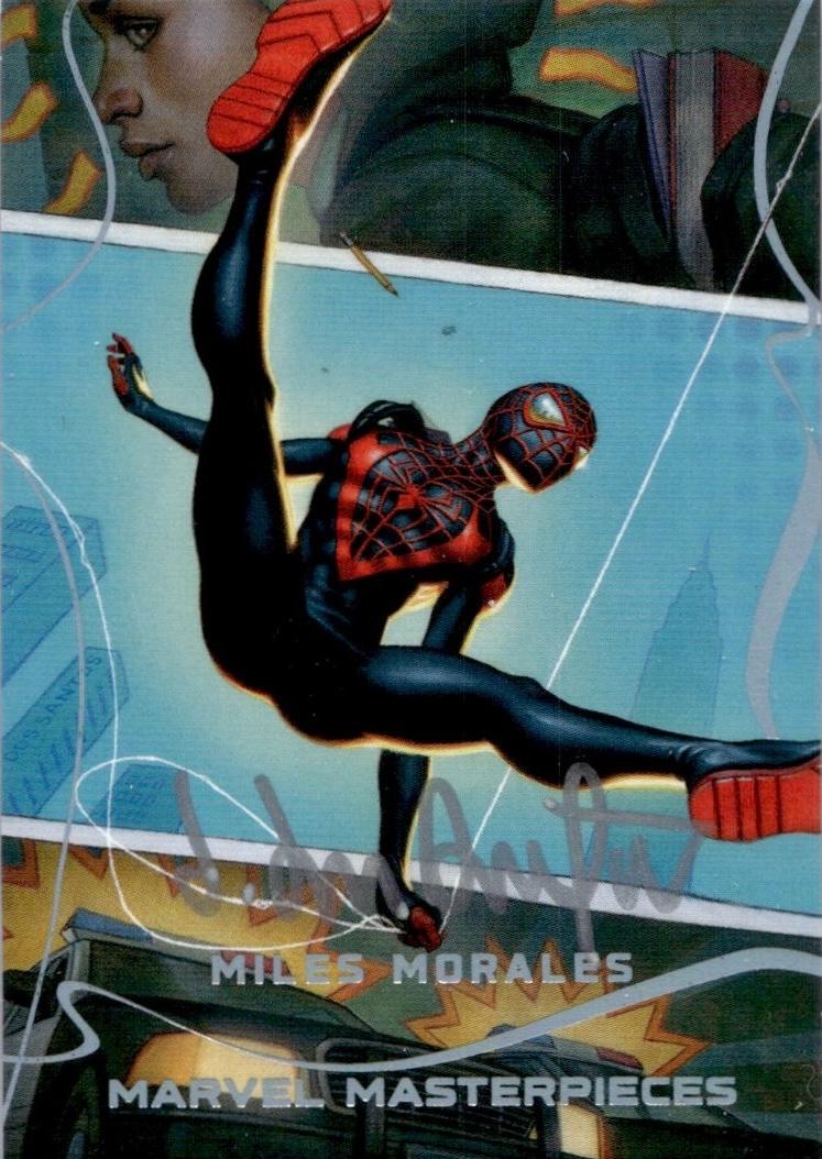 Miles Morales [Silver Auto Foil] #78