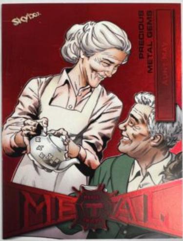 Aunt May [Precious Metal Gems Red] #6