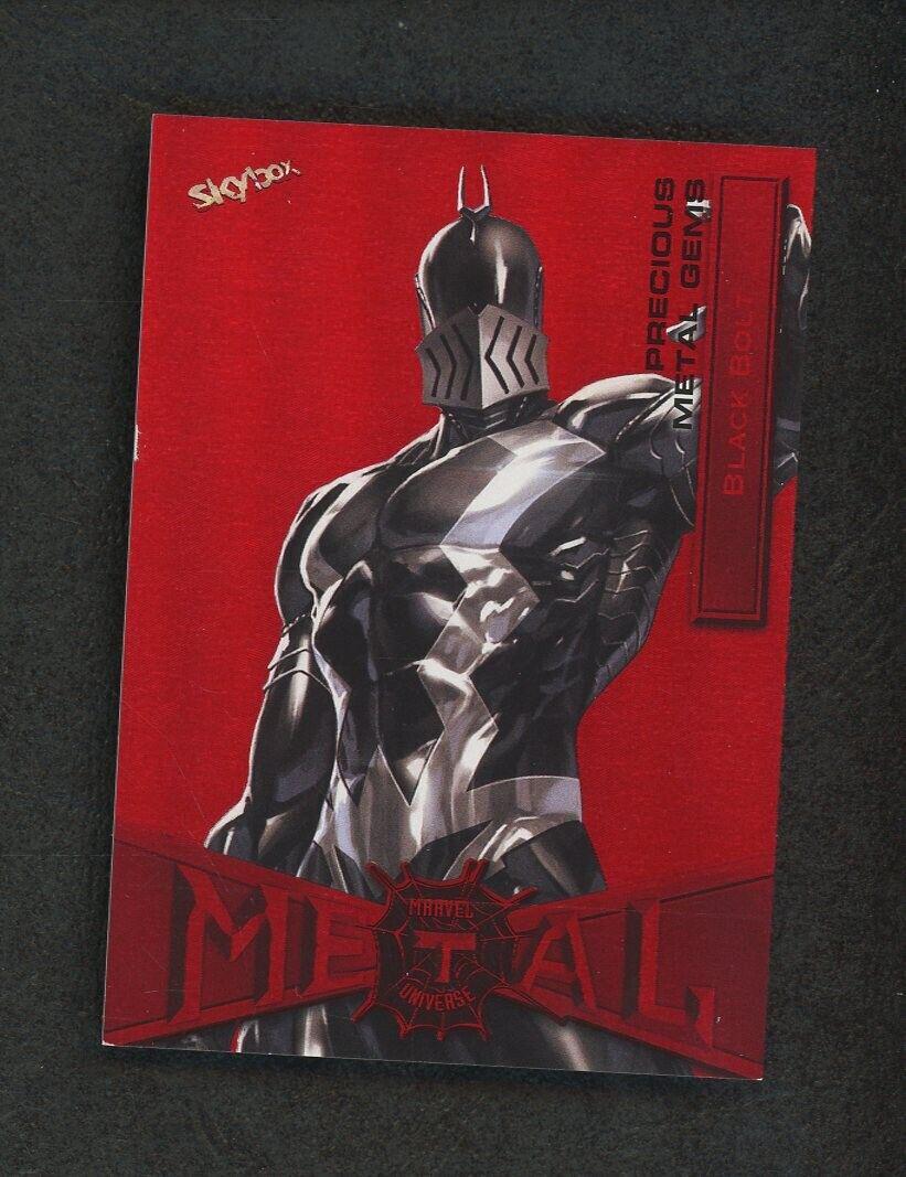 Black Bolt [Precious Metal Gems Red] #9