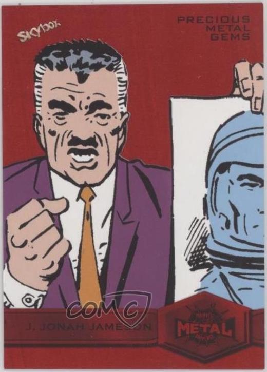 J. Jonah Jameson [Precious Metal Gems Red] #139