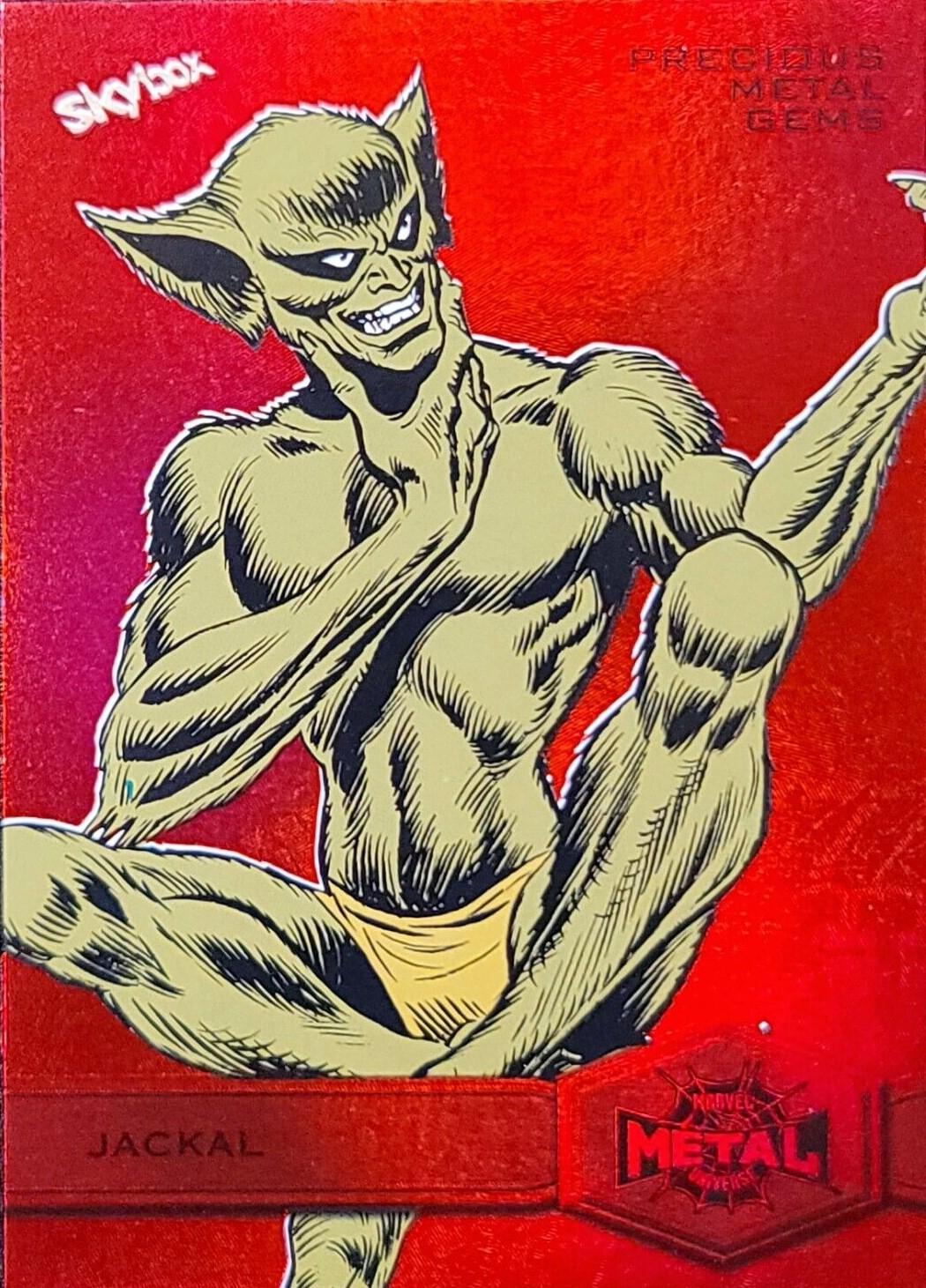 Jackal [Precious Metal Gems Red] #167