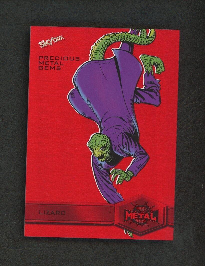 Lizard [Precious Metal Gems Red] #144