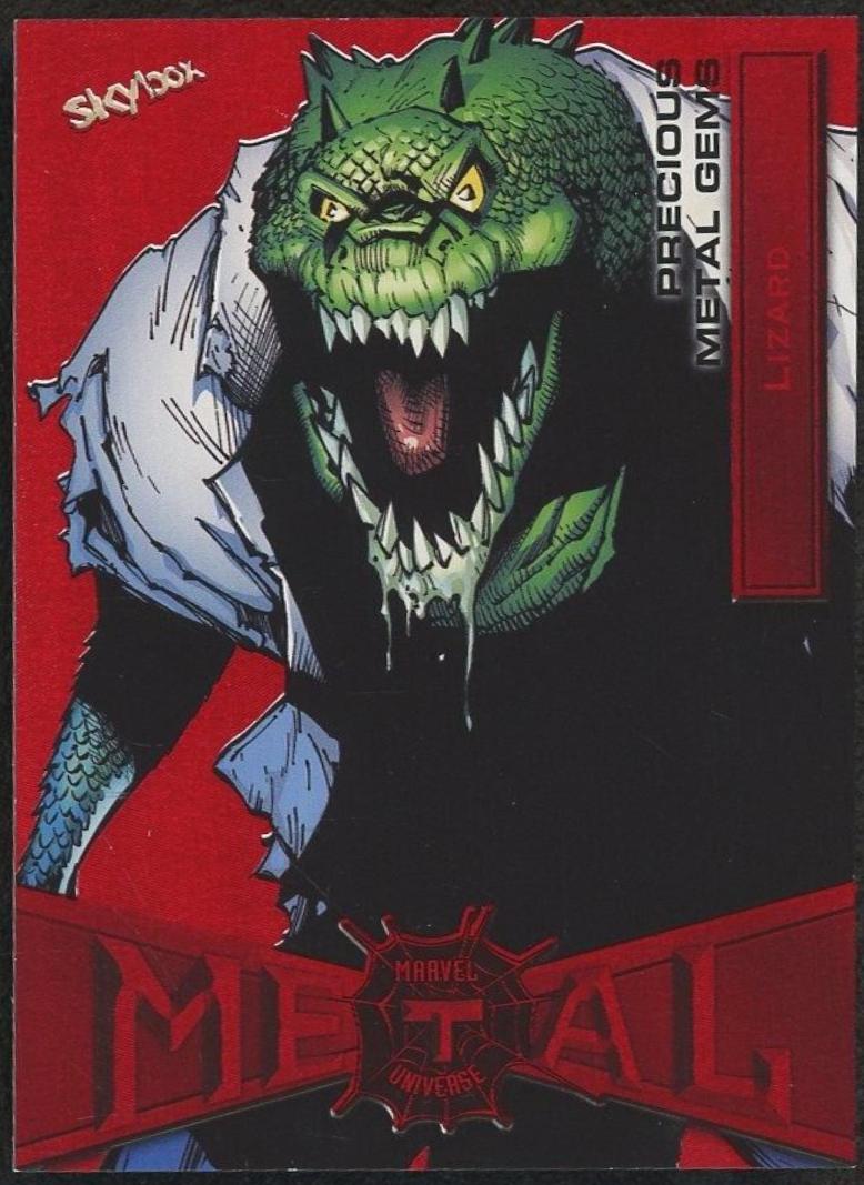 Lizard [Precious Metal Gems Red] #44