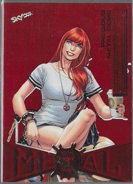 Mary Jane Watson [Precious Metal Gems Red] #49