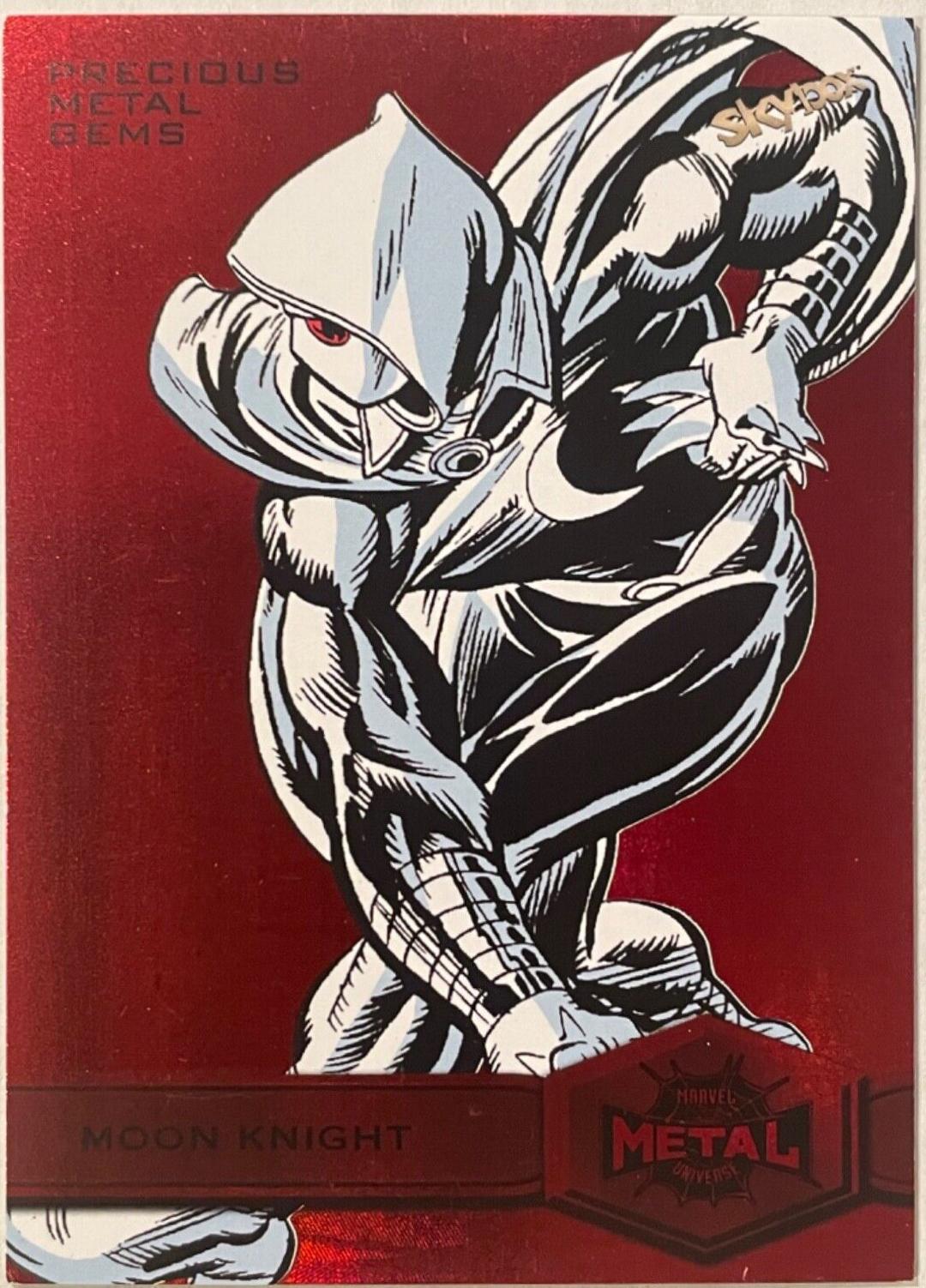 Moon Knight [Precious Metal Gems Red] #155