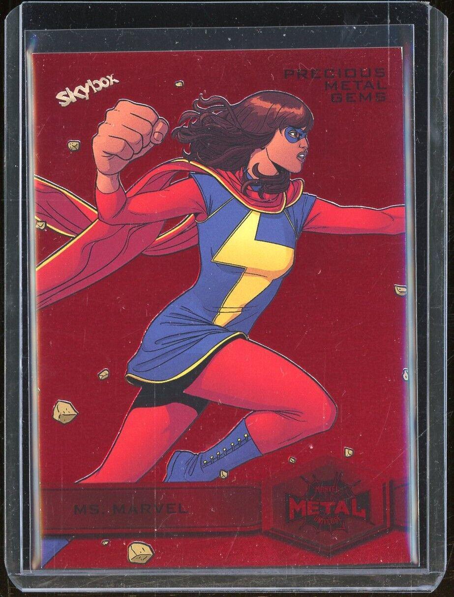 Ms. Marvel [Precious Metal Gems Red] #159