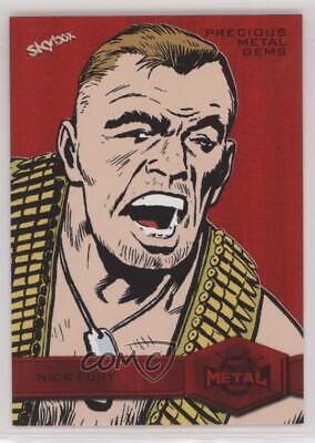 Nick Fury [Precious Metal Gems Red] #161