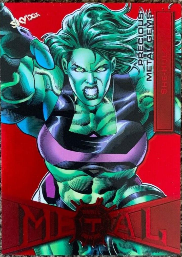 She-Hulk [Precious Metal Gems Red] #77
