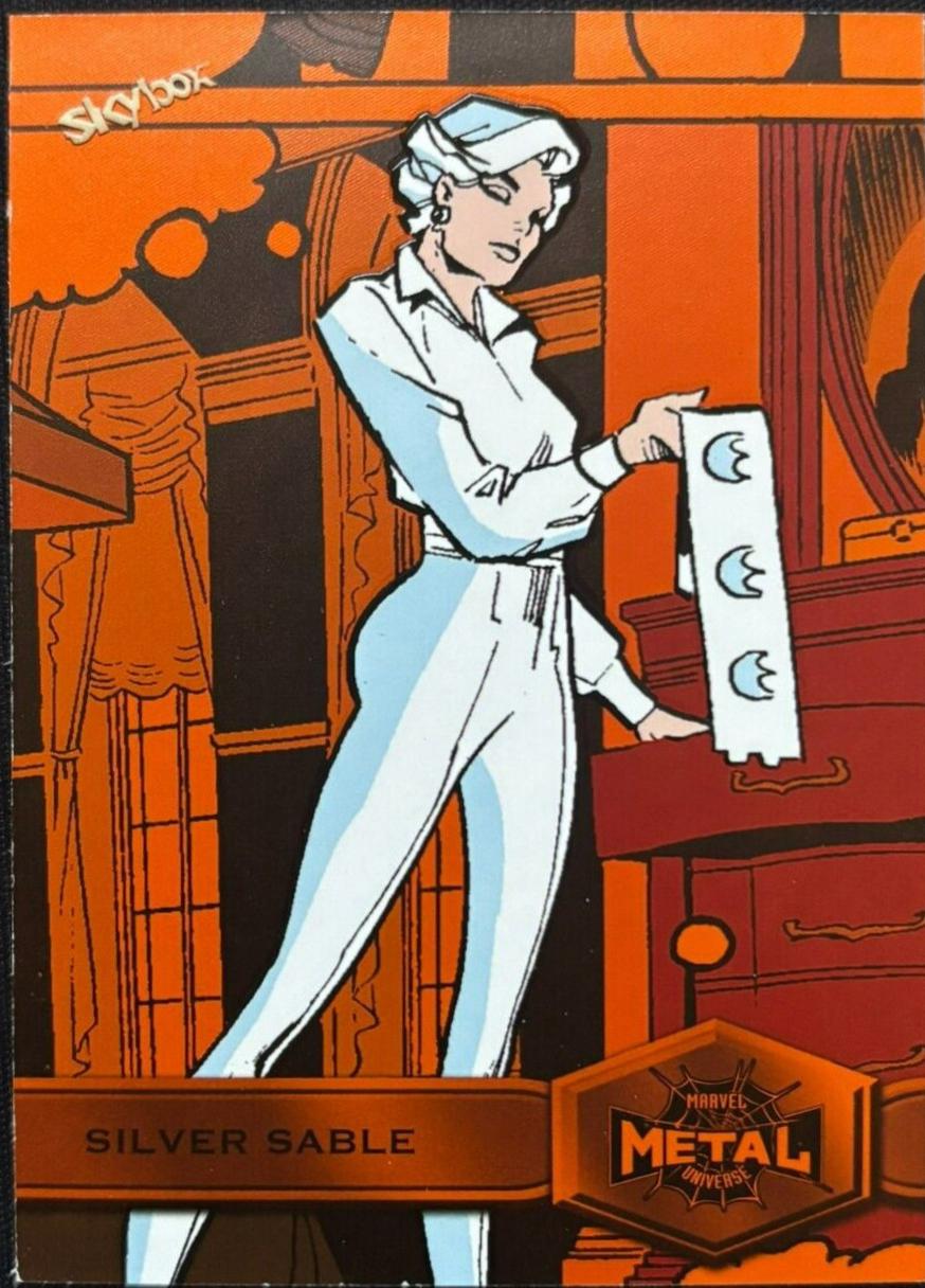 Silver Sable [Orange] #181