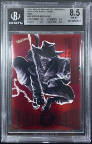 Spider-Man Noir [Precious Metal Gems Red] #85