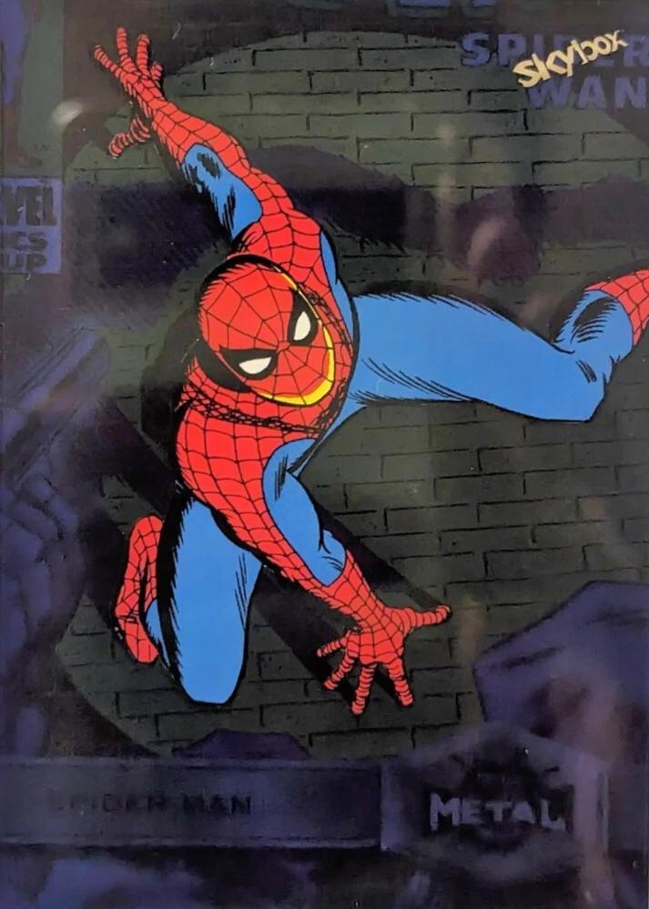 Spider-Man [Light FX Neon Blue] #176
