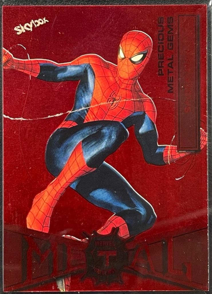 Spider-Man [Precious Metal Gems Red] #76