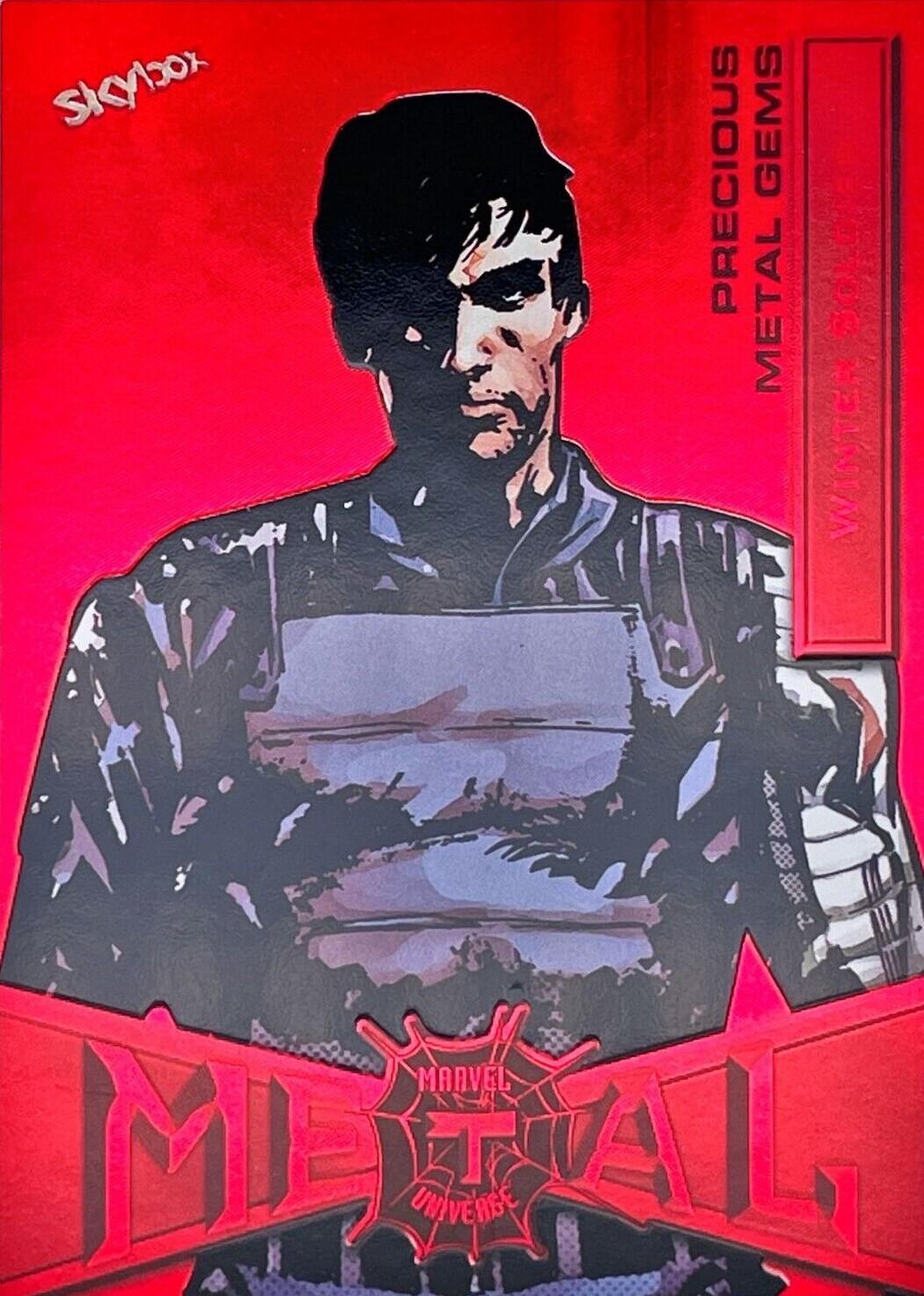 Winter Soldier [Precious Metal Gems Red] #99
