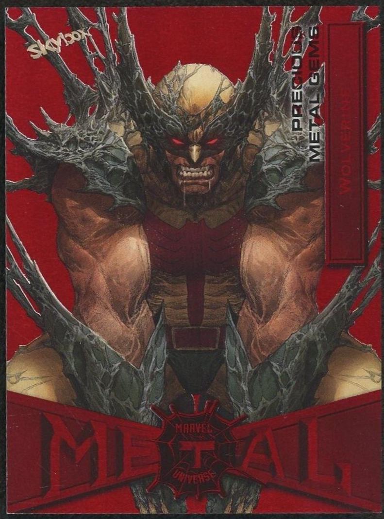 Wolverine [Precious Metal Gems Red] #100