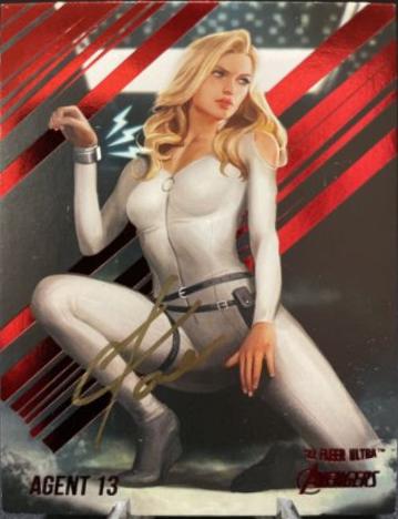 Agent 13 [Red Foil Artist Auto] #1