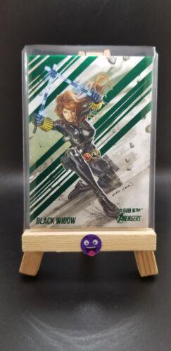 Black Widow [Green Foil] #8