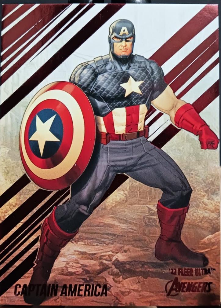 Captain America [Burgundy Foil] #11