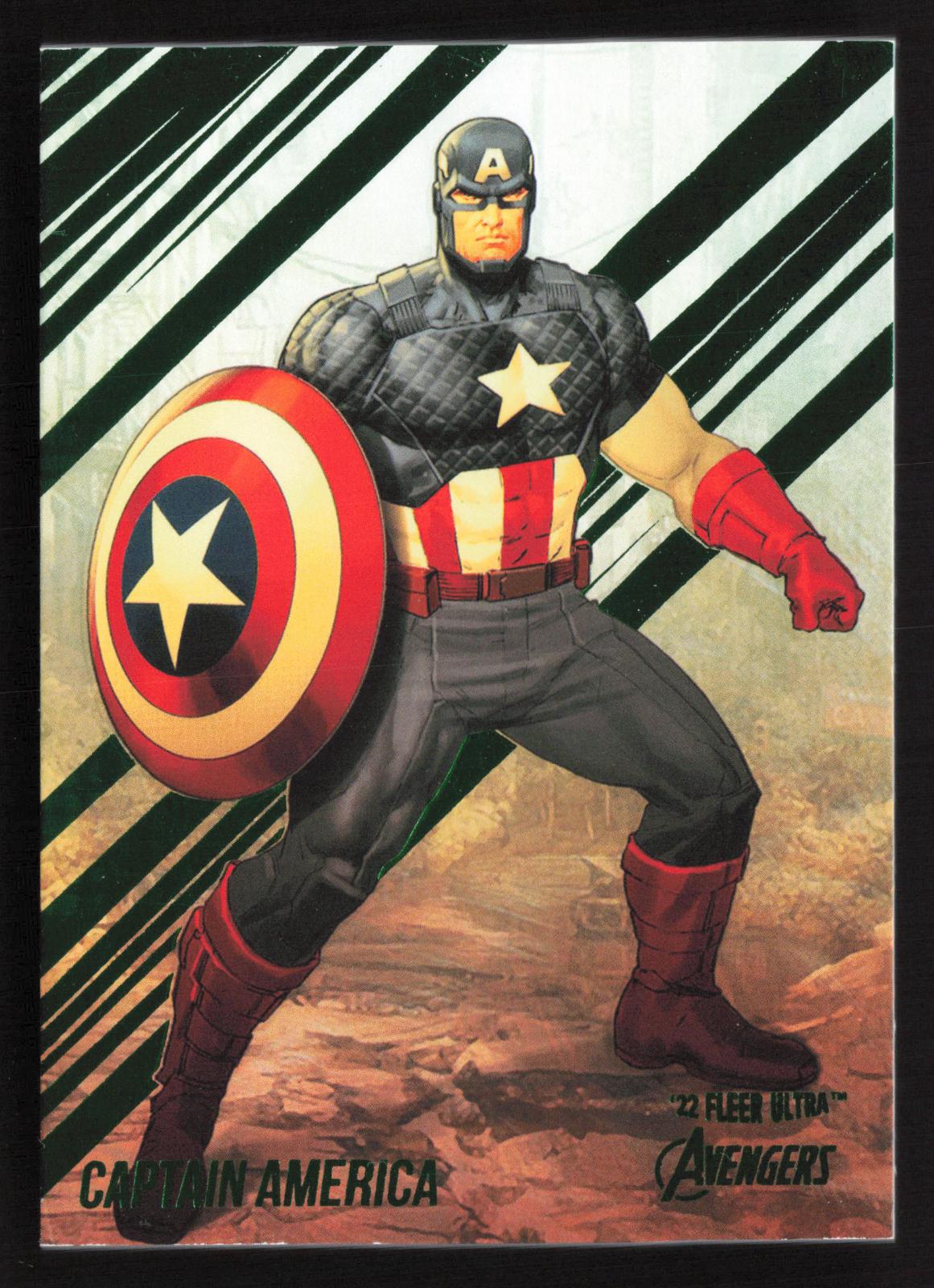 Captain America [Green Foil] #11
