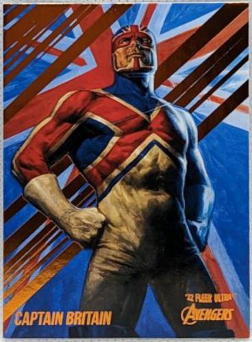 Captain Britain [Orange Foil] #12